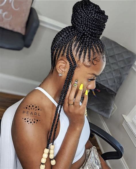 african american braid hairstyles pinterest|More.